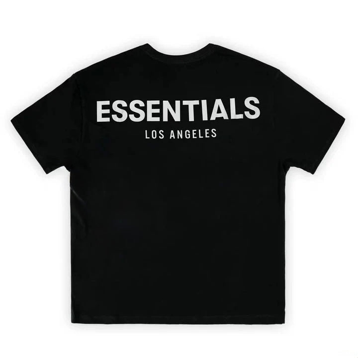 Essentials S/S Tee Reflective Black